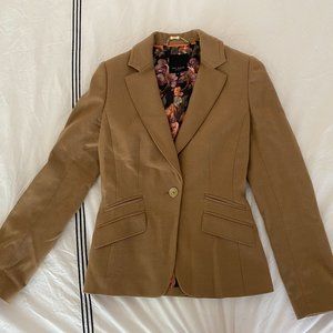 Ted Baker Beige Wool Blazer